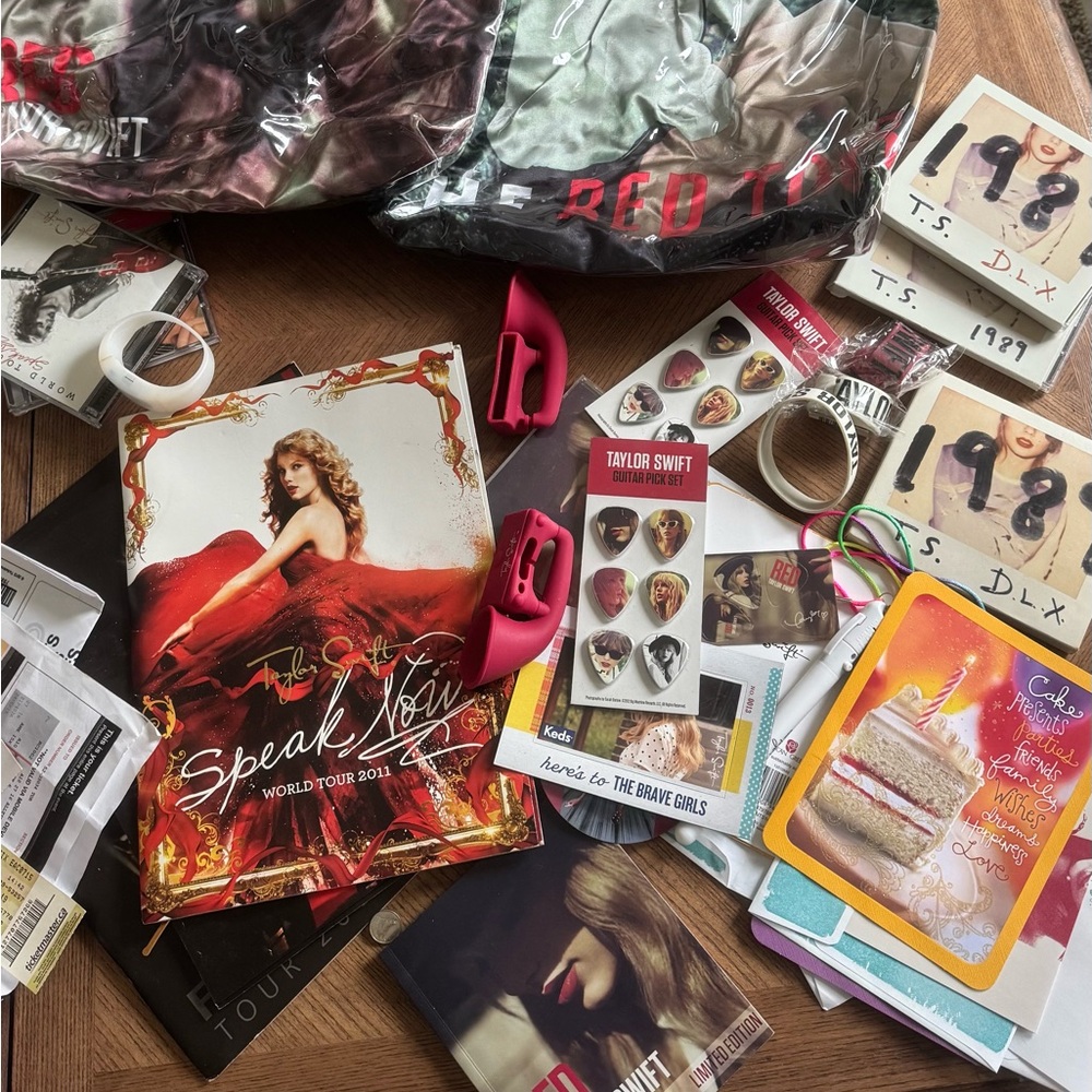 Taylor swift merch.
